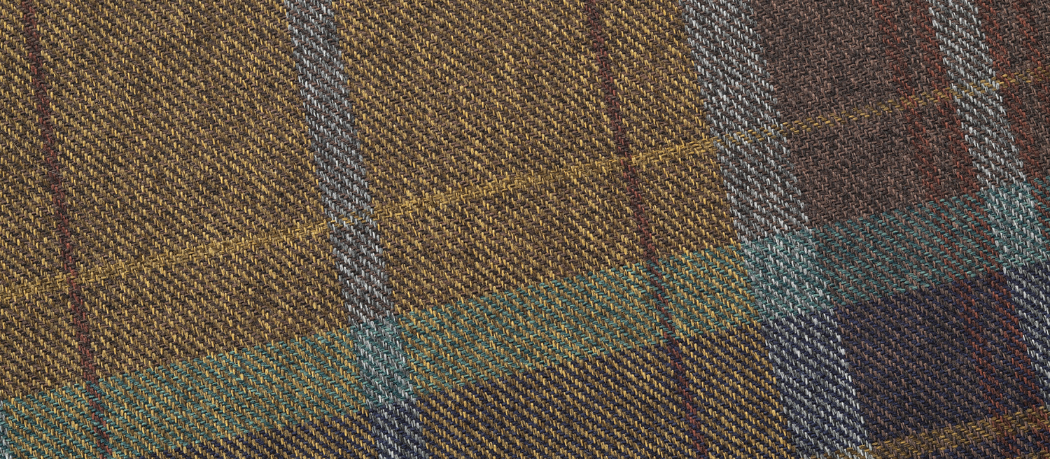 Dog Beds in Signature Tartan Olive-Heather-Chestnut