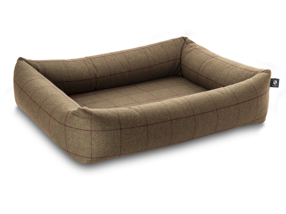Bolster Rectangular Orthopaedic Dog Bed Available in Sizes Classic